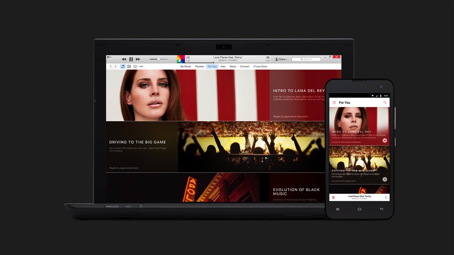 Apple musicはWindowsでも使用可能