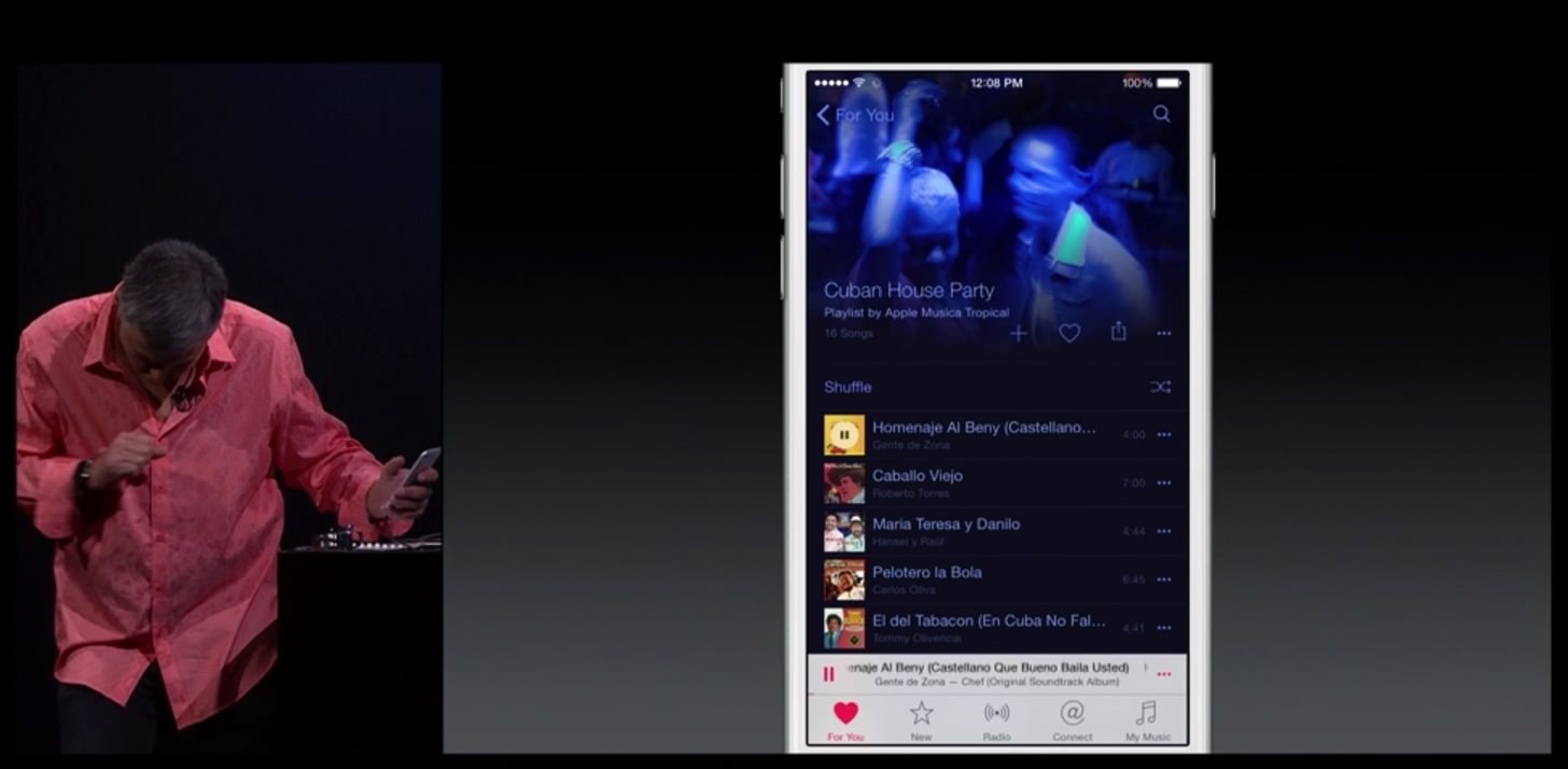 Apple MusicのFor You
