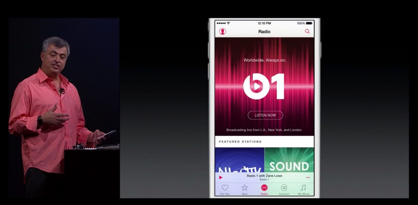Apple musicのインターネットラジオ機能