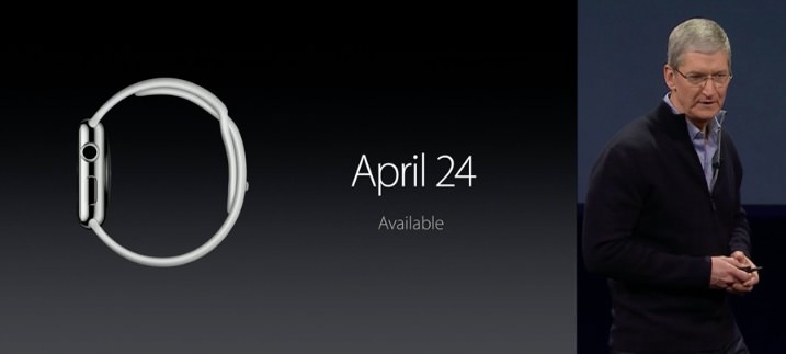 Apple watch release date2