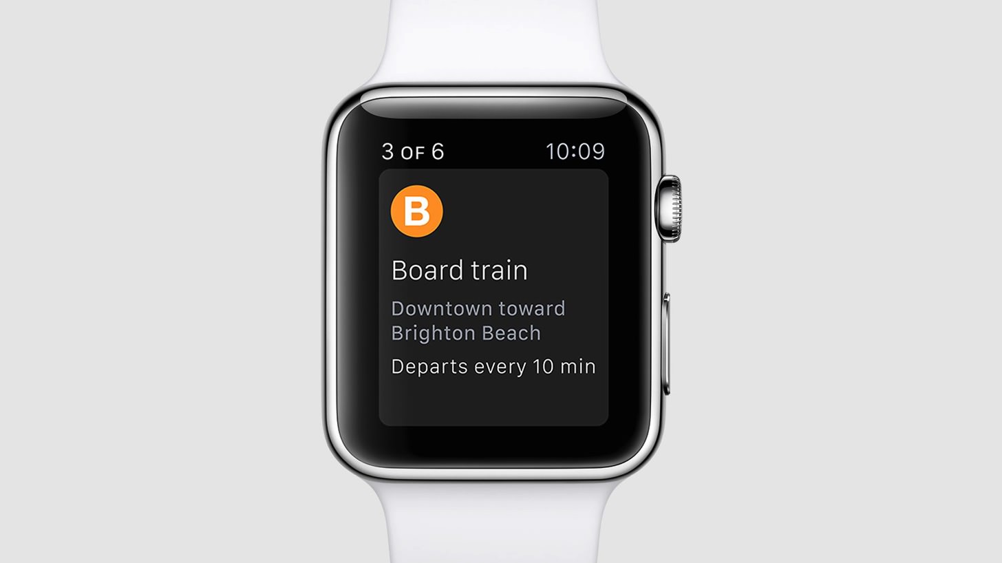 watchOS 2はマップ機能も進化。