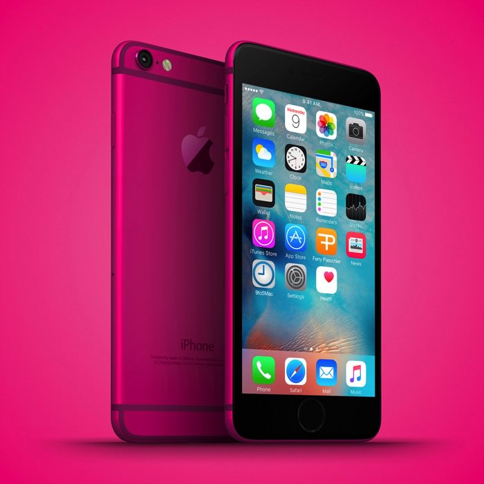 iPhone 6c ピンク