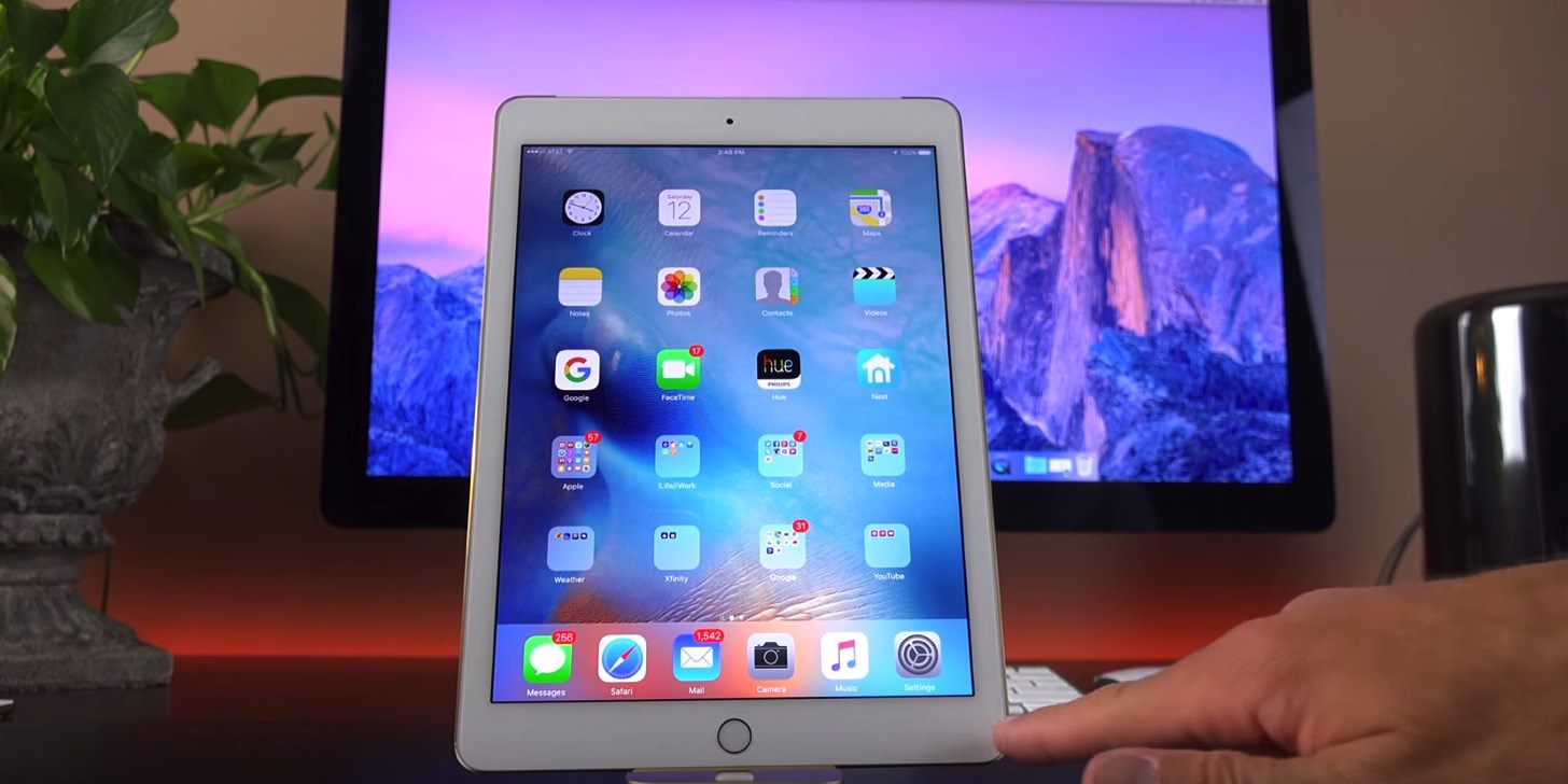 iPadもバッチリ。