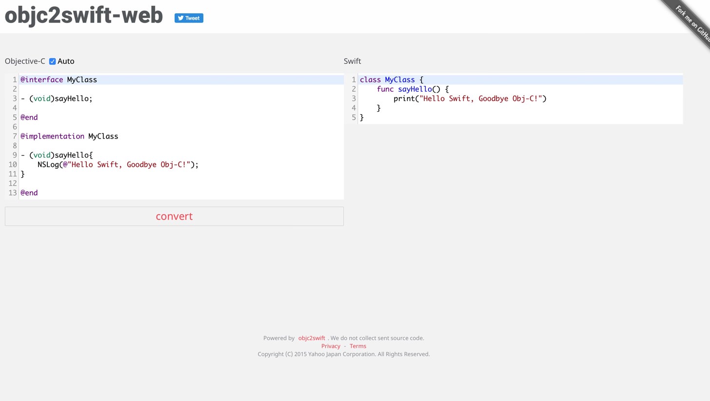 Objc2swift