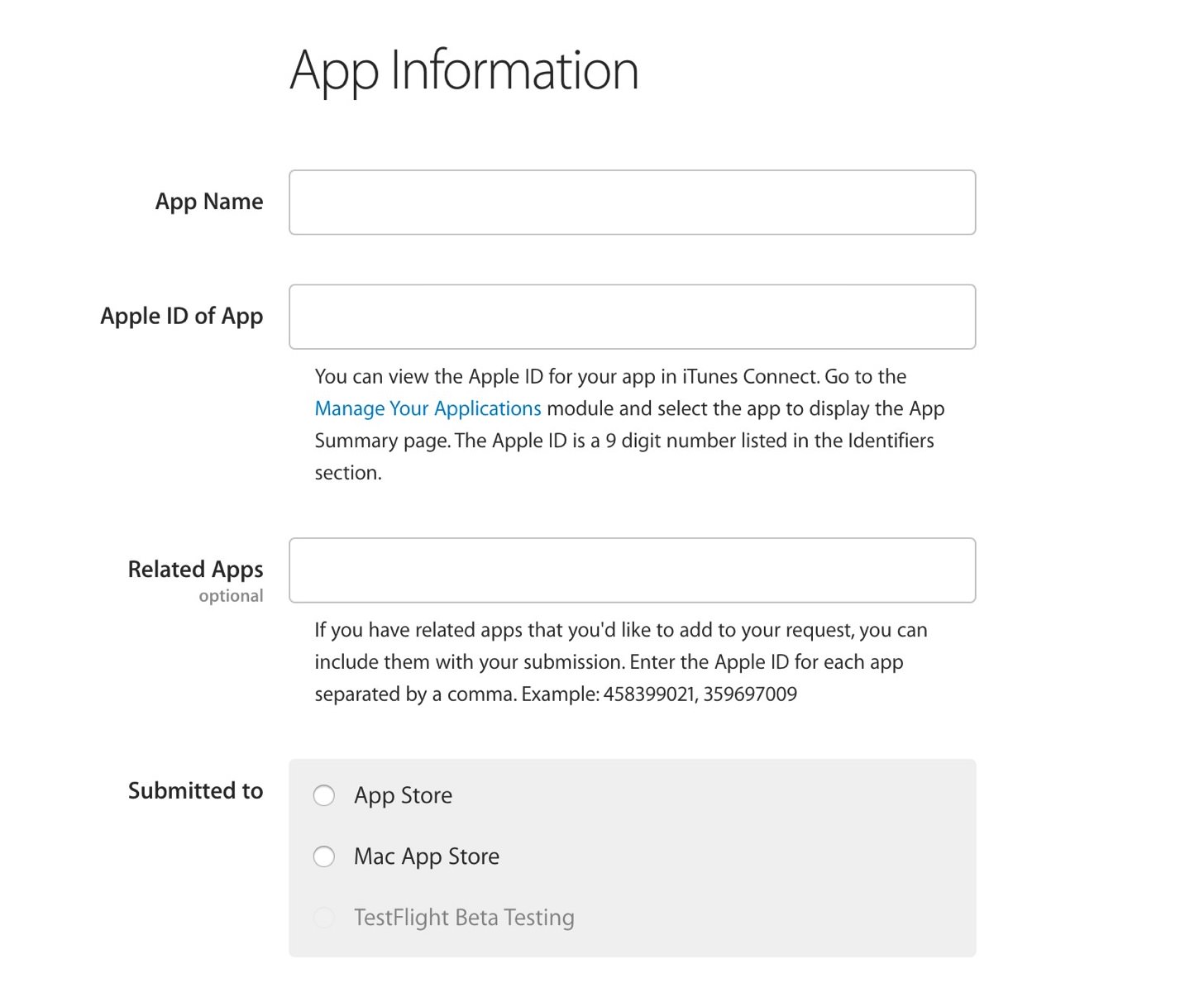 App Information