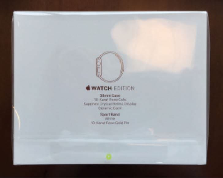 Apple Watch Editionの箱