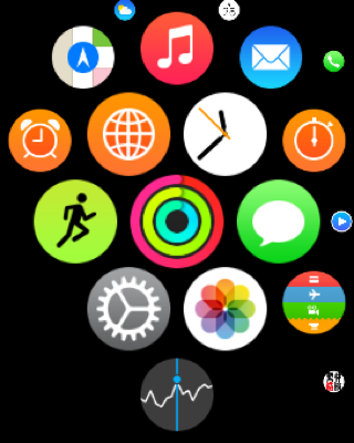 Apple Watchのアクティビティ