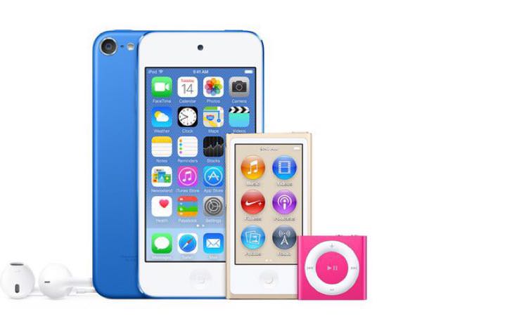 新型iPod nanoとiPod shuffle