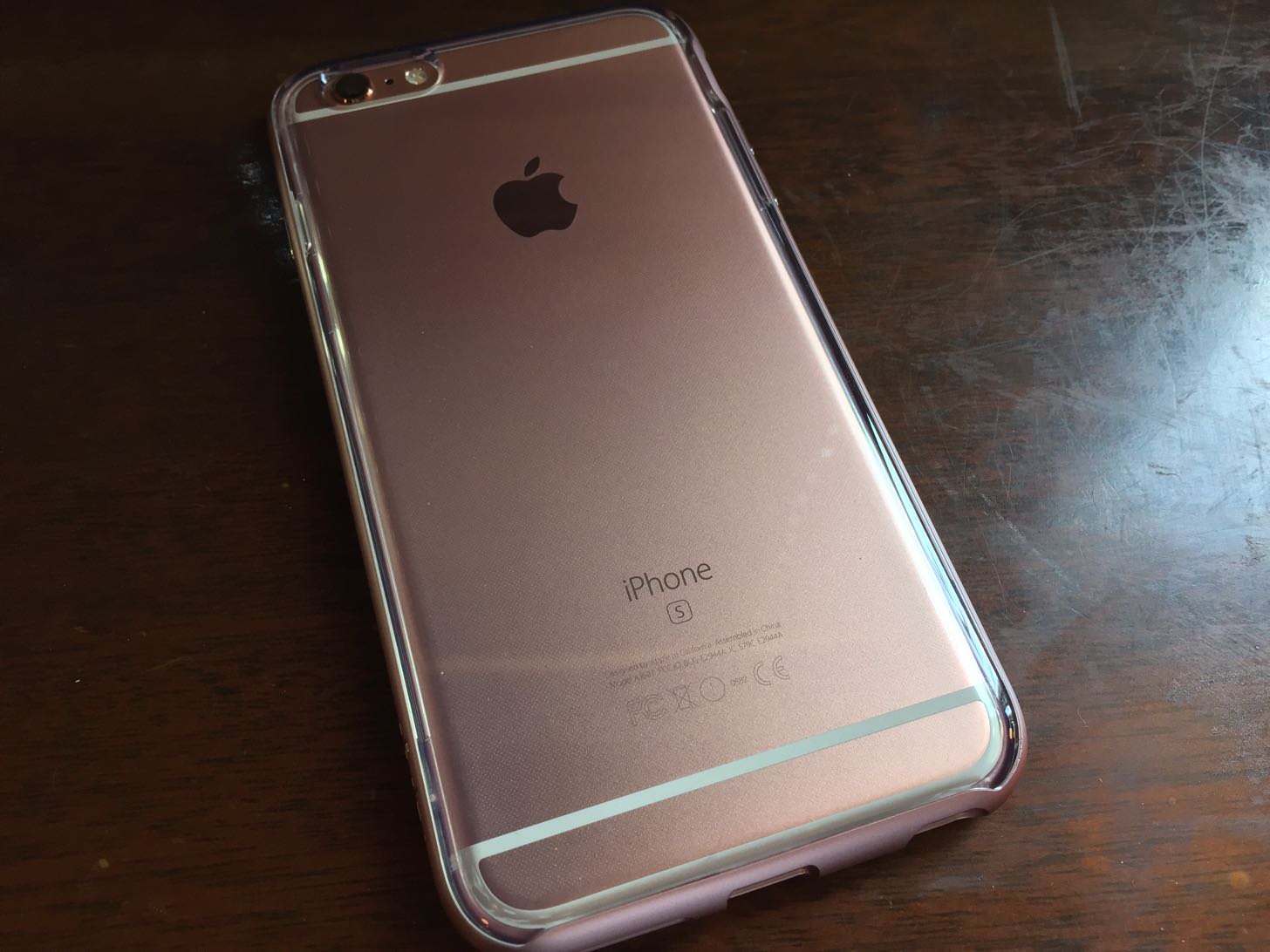 iPhoneの背面
