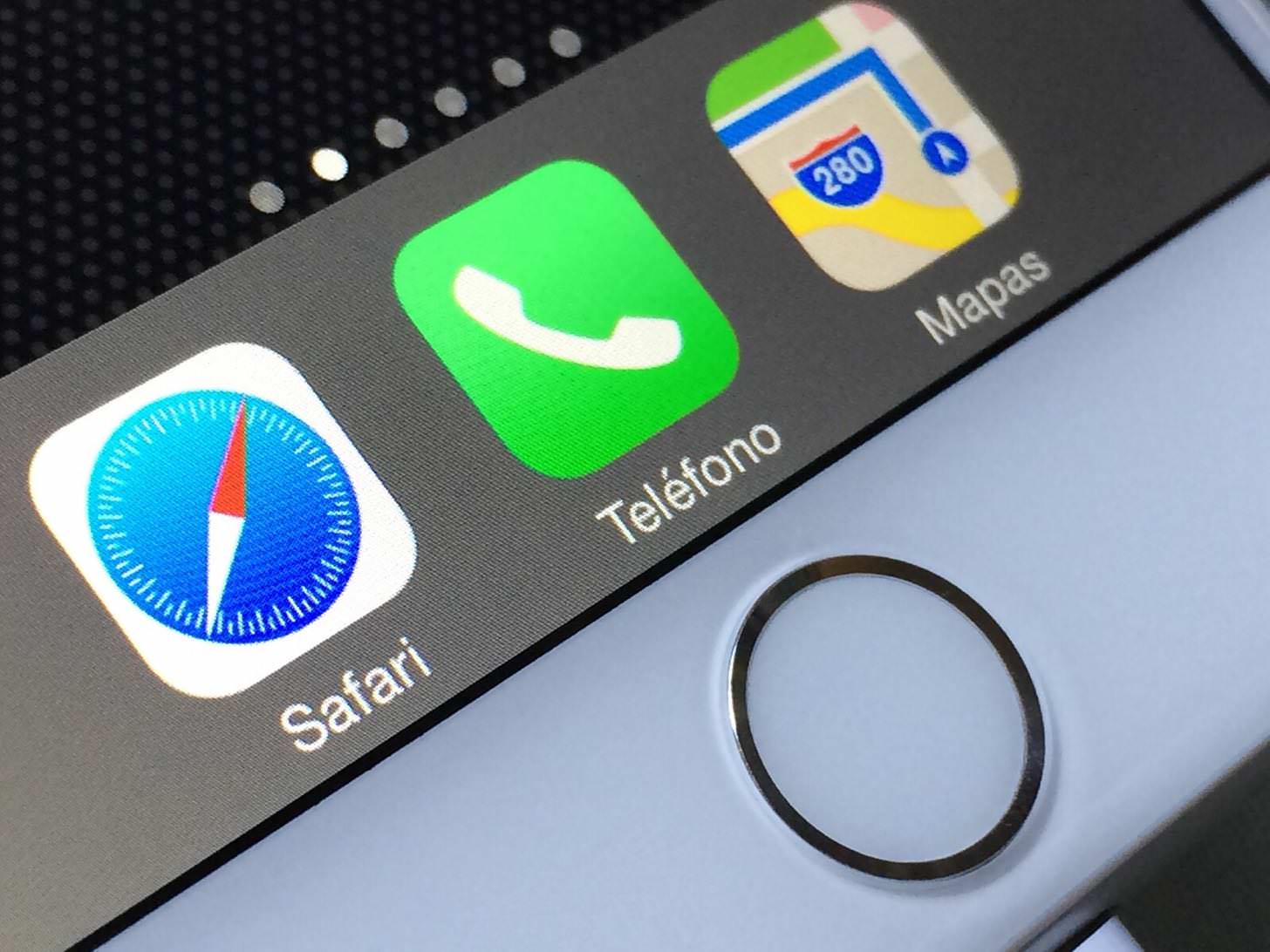 iPhoneのホームボタン