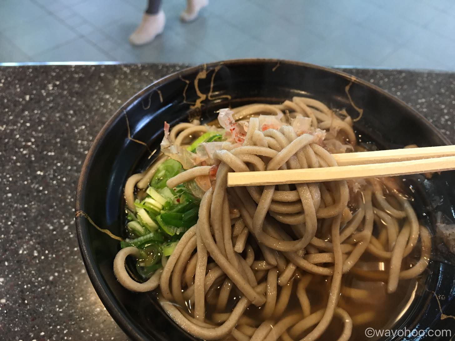 今庄そばのかけそば