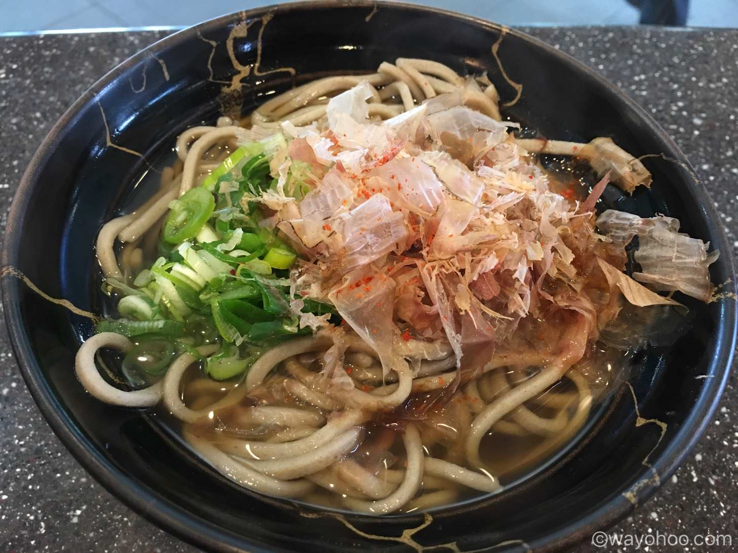 今庄そばのかけそば