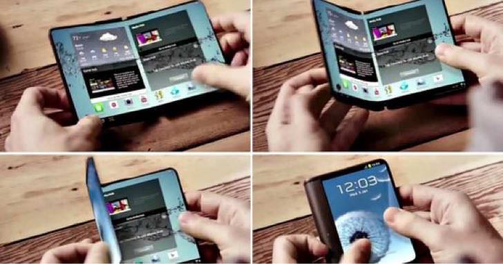 折りたたみ式スマホ サムスン