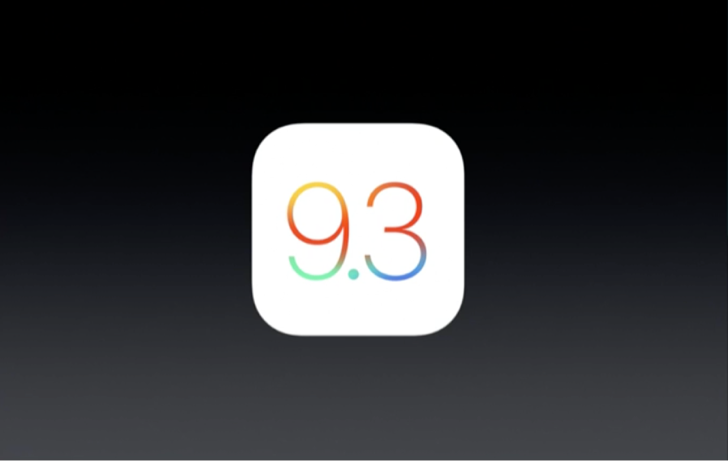 iOS 9.3