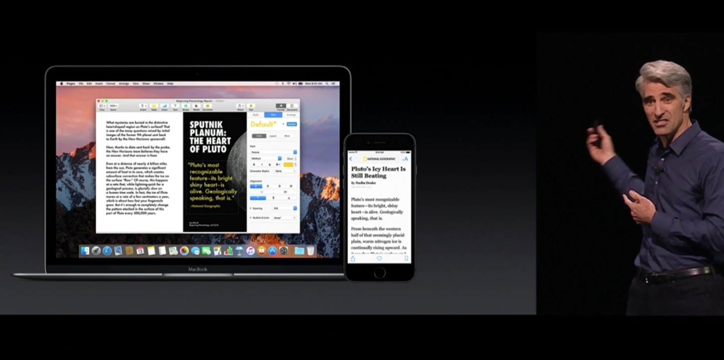 Announcement macos sierra 6
