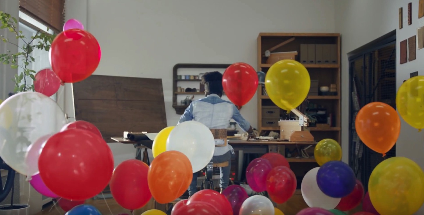Apple has released the cm of balloons