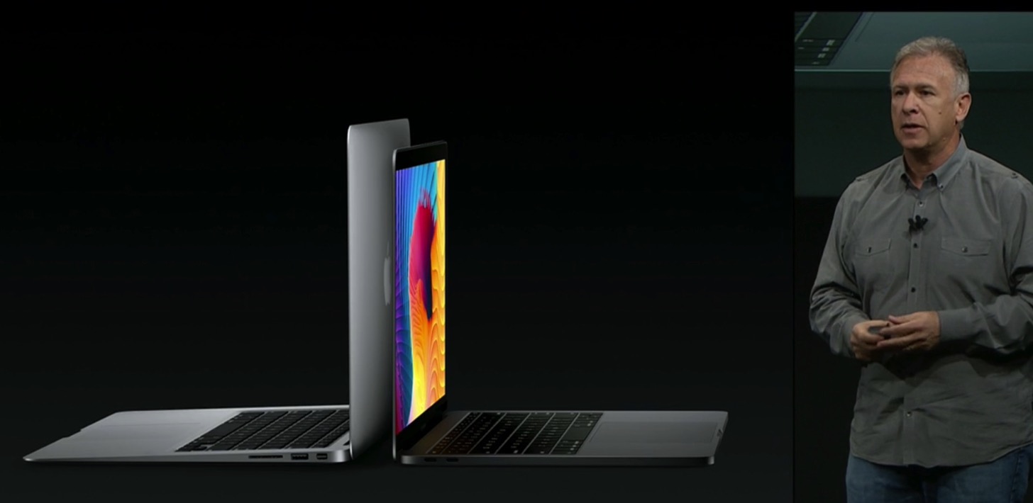 Equipped with a touch Bar the new macbook pro 13 and 15 inches in appearance air
