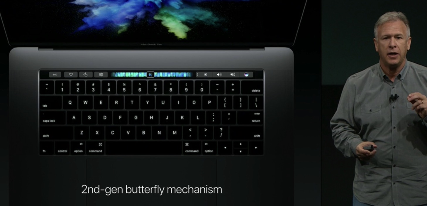 Equipped with a touch Bar the new macbook pro 13 and 15 inches in appearance11
