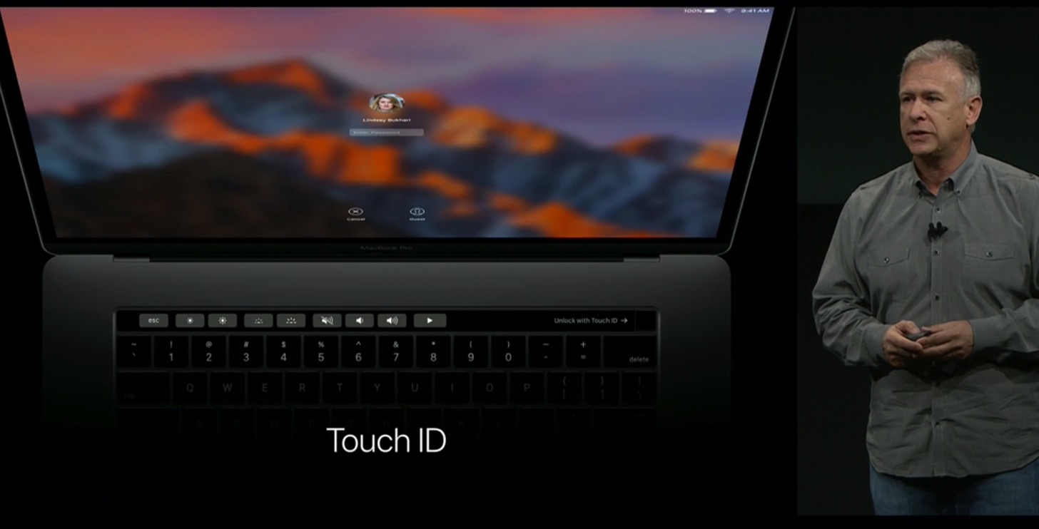 Equipped with a touch Bar the new macbook pro 13 and 15 inches in appearance21