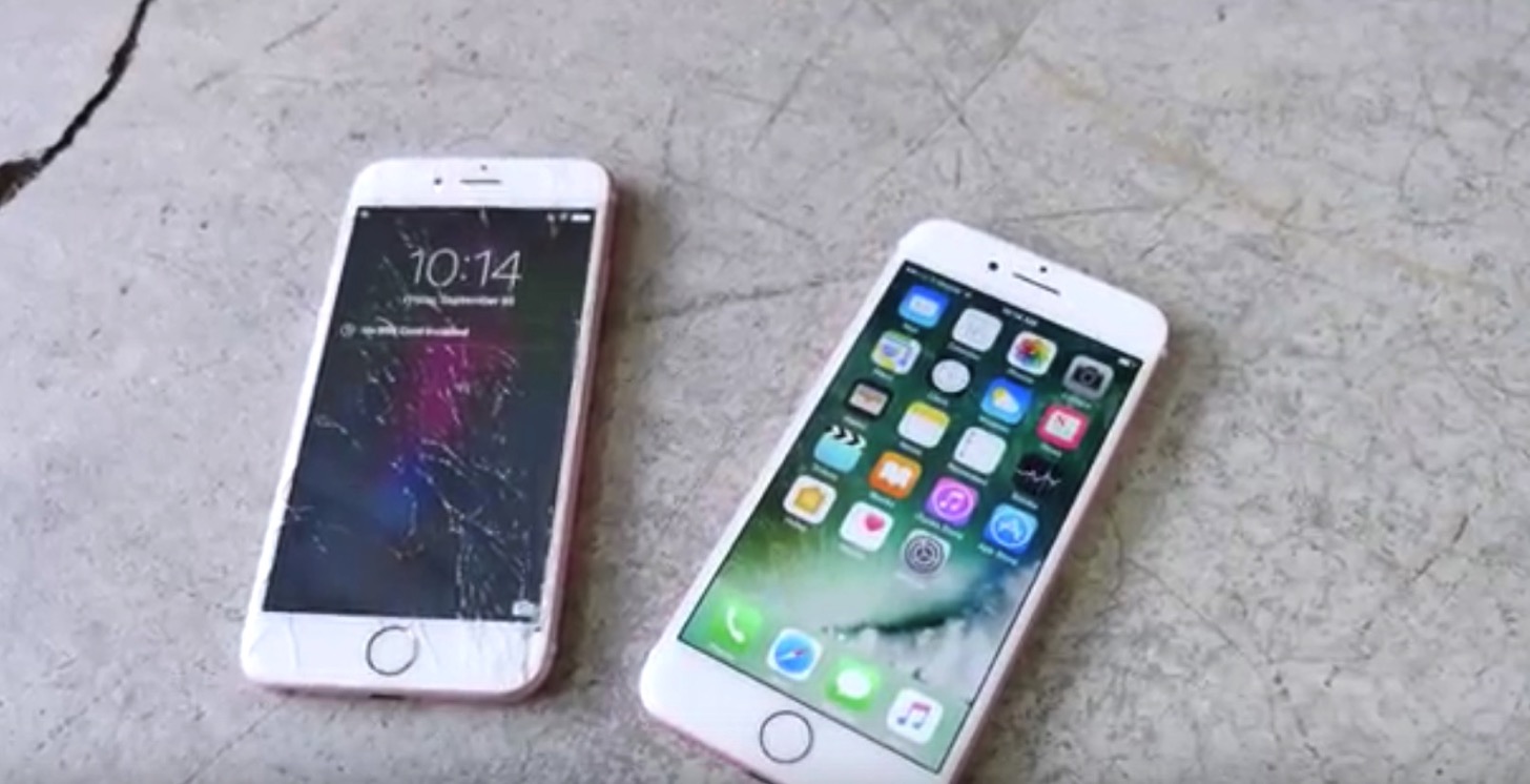 iPhone 6sはさすがにバキバキ