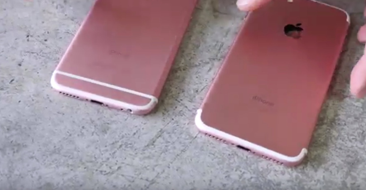 iPhone 7 と iPhone 6sは無傷