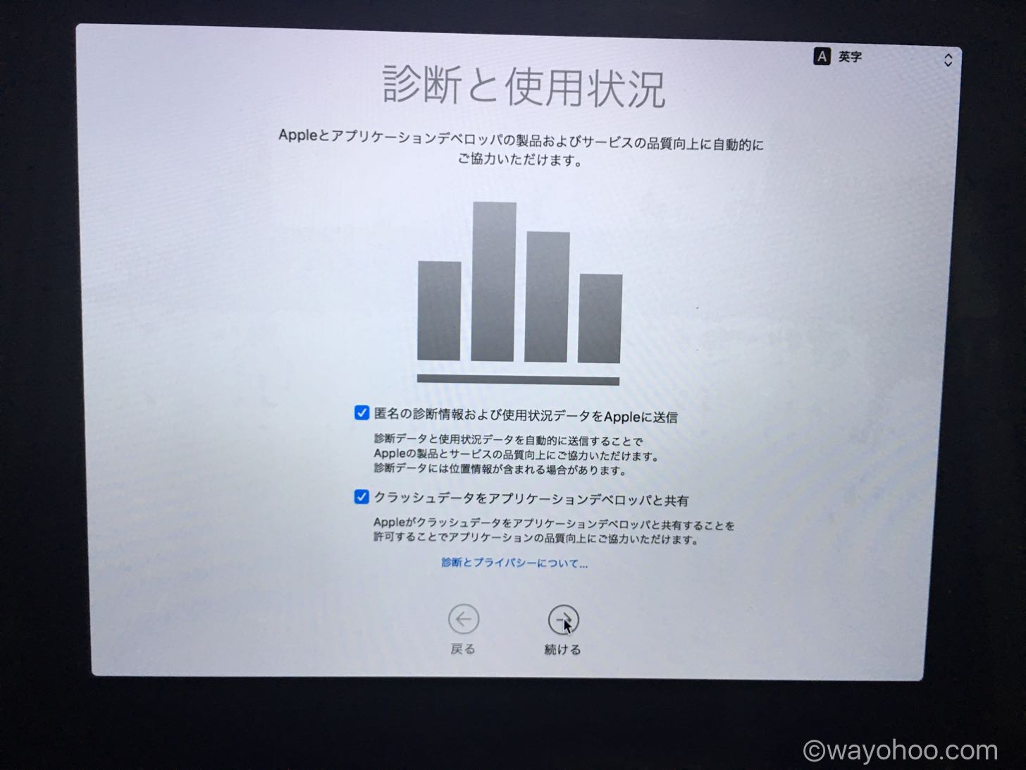 診断と使用状況