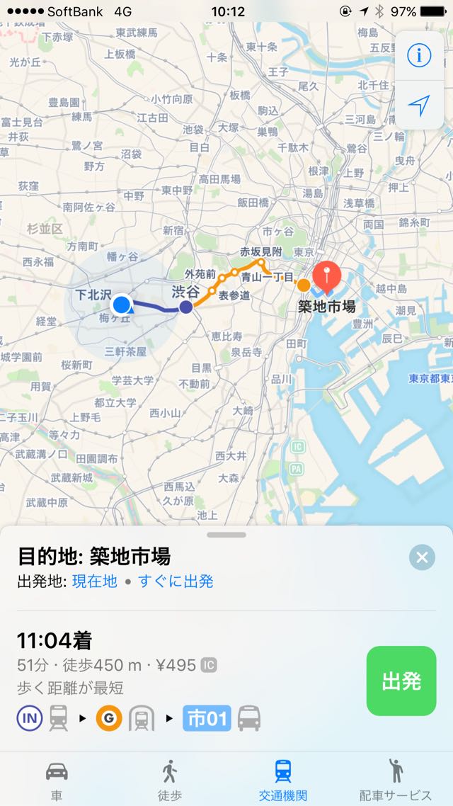 出発