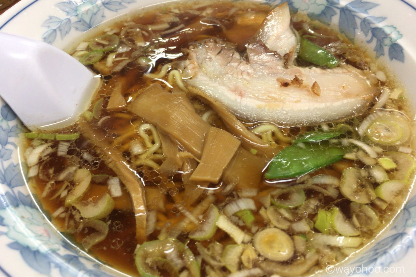 幸軒の醤油ラーメン