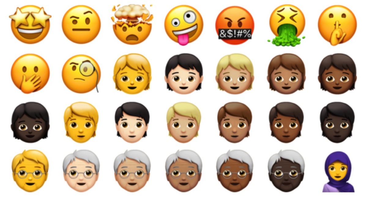 iOS11.1の絵文字
