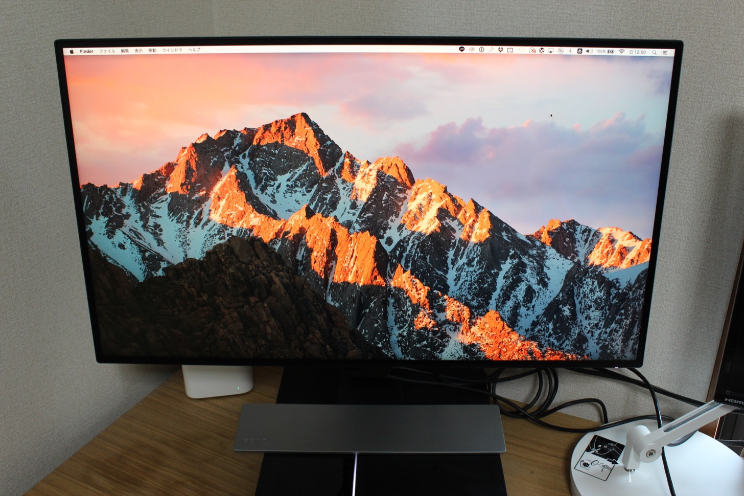 Benq ew2770qzのデザイン