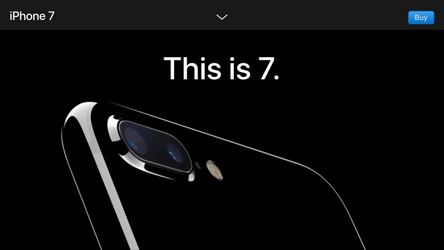 Appleの公式サイト