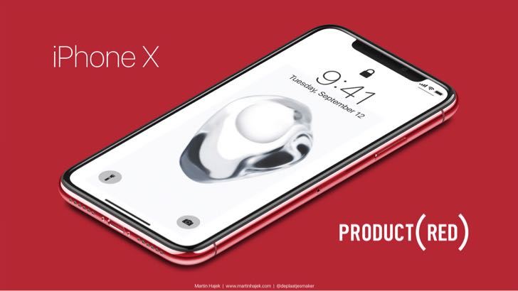 iPhone X プロダクトレッド