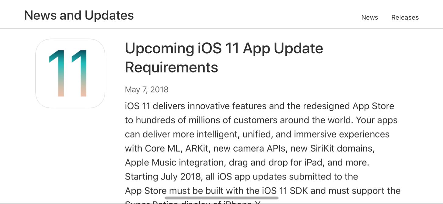 iOS 11 SDKとiPhone Xの画面に対応しないといけまへんで。