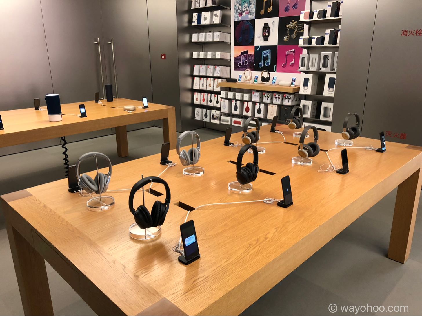 Apple Store上海の店内