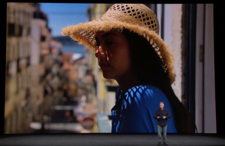 iPhone8のポートレートモード