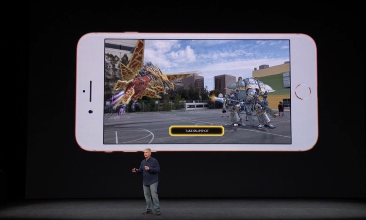 iPhone8のAR（拡張現実）機能