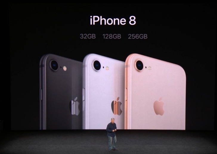 iPhone8のカラーバリエーションは3色