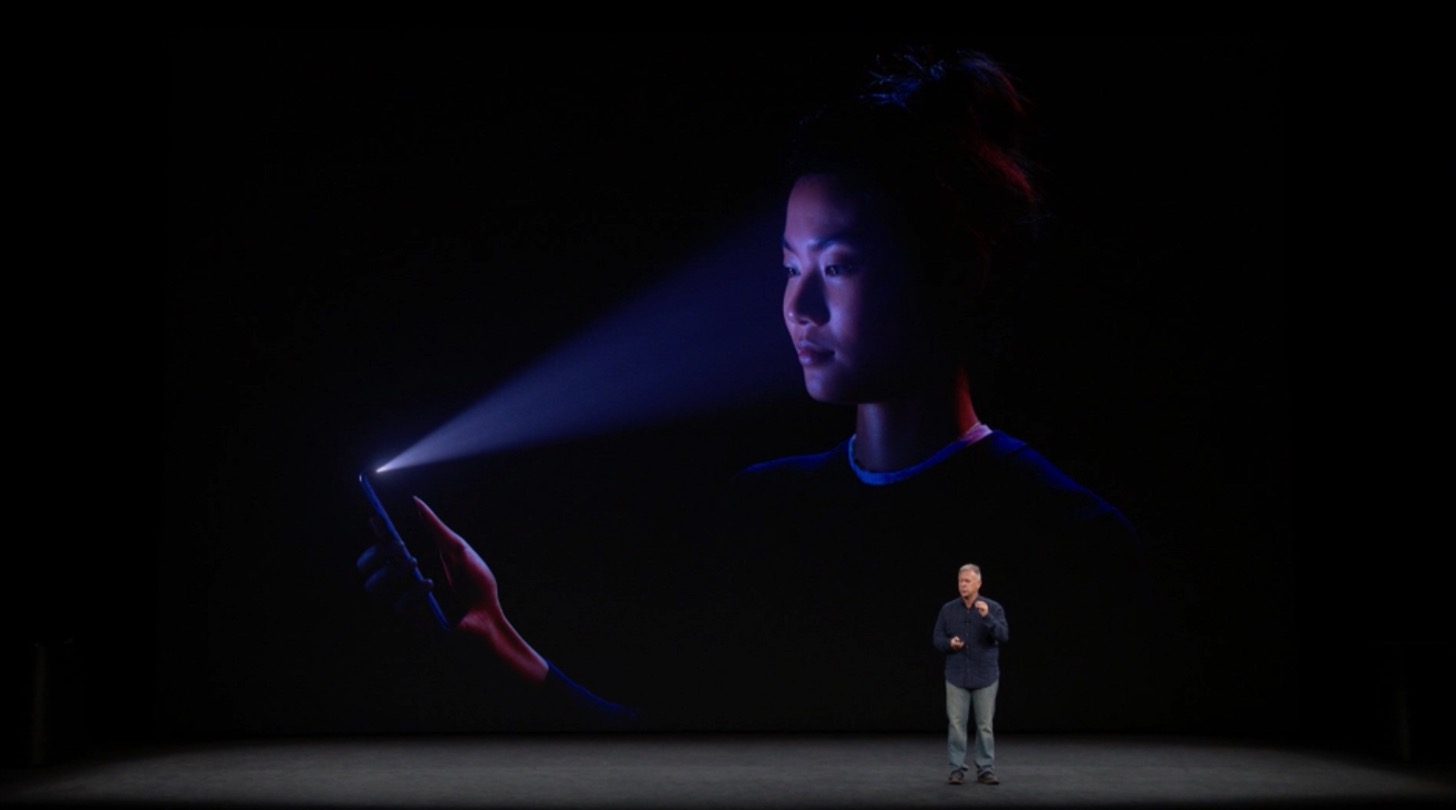 iPhone XのFace ID