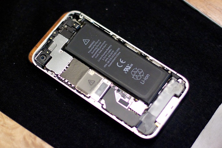 iPhoneのバッテリー