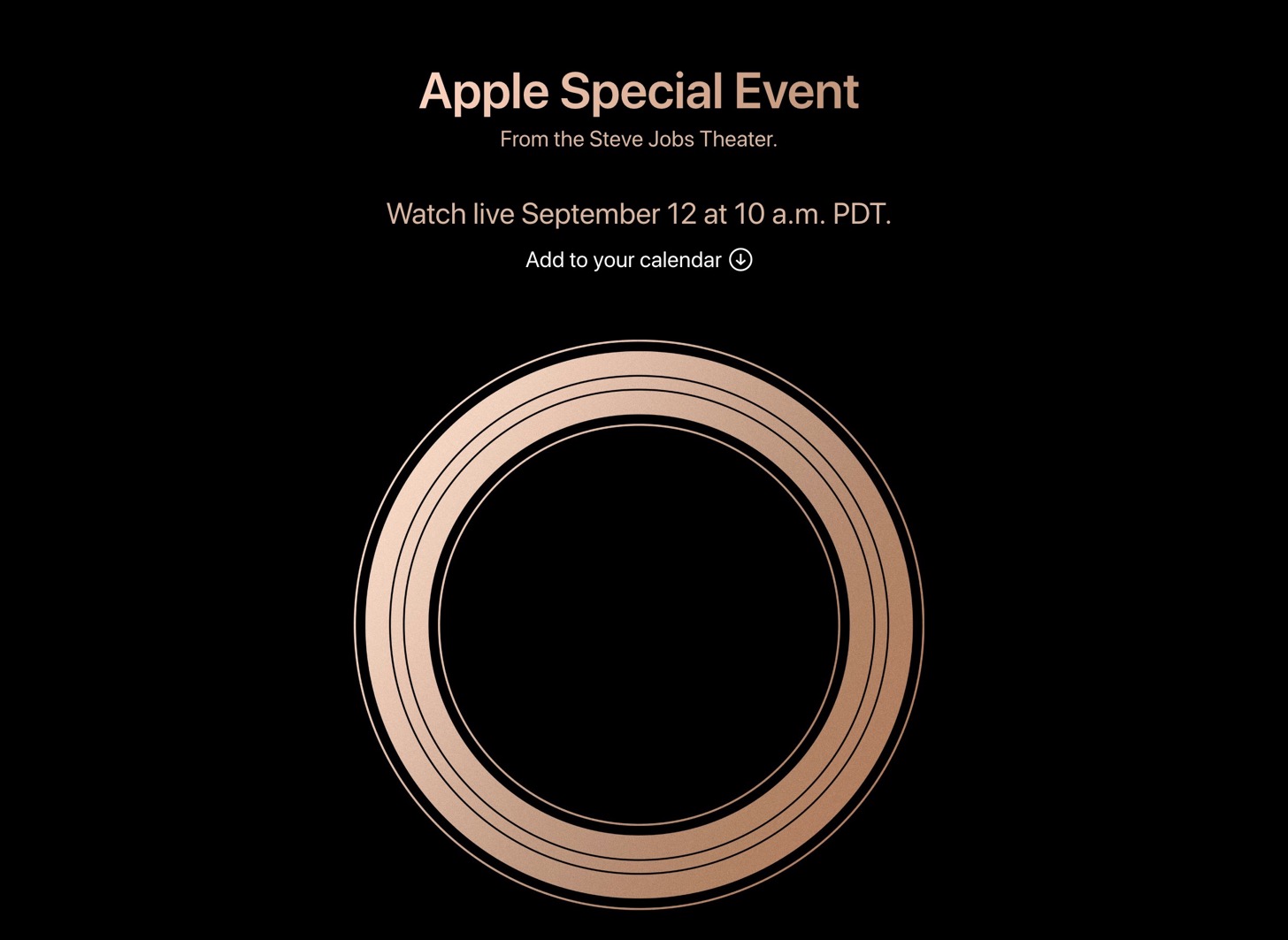 Apple Special Event 2018