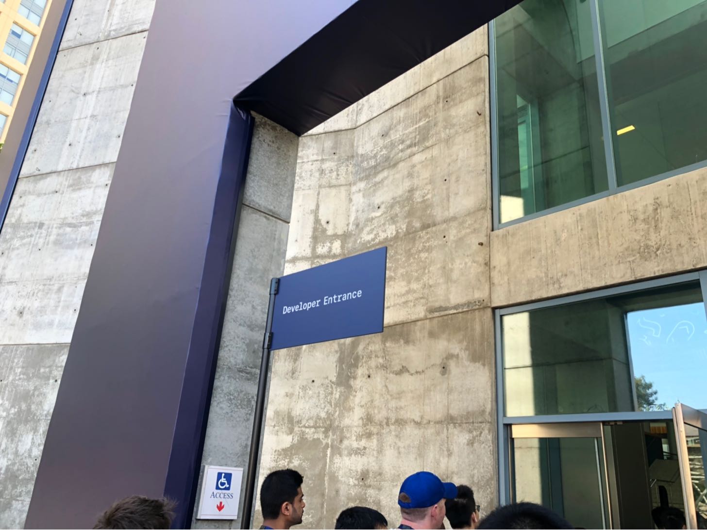 developer entrance