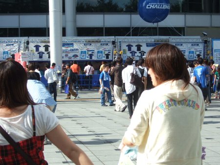 アニサマグッズ販売コーナーも。