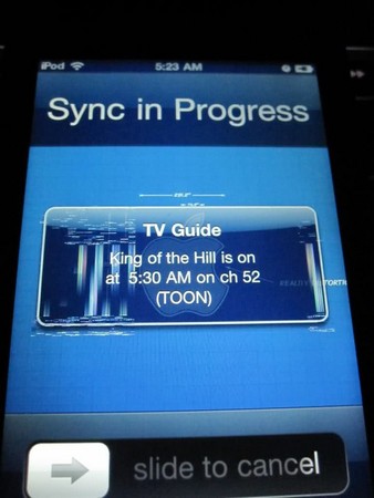 iPod touchがバチバチいってる for iOS 4.3