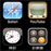 glossyでのiPhone風アイコン