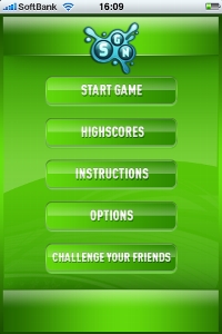 「START GAME」をタッチ