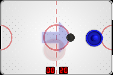 「touch hockey」を起動