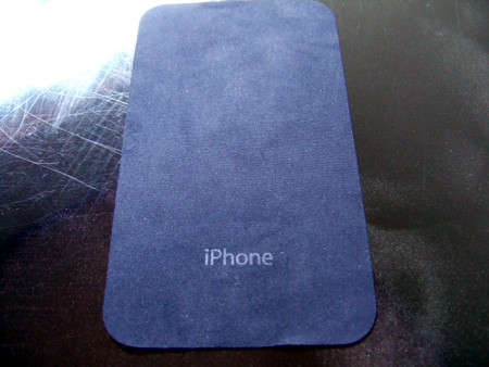 iPhone 3G拭き