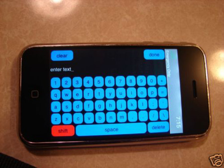 iPhoneのプロトタイプ。