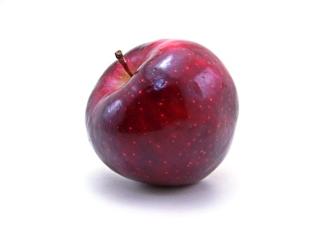 red apple