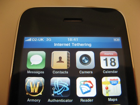 iPhone インターネットデザリング